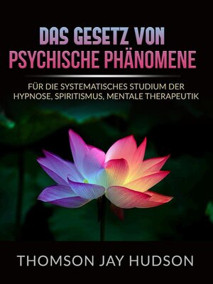 cover image of Das Gesetz von Psychische Phänomene (Übersetzt)
